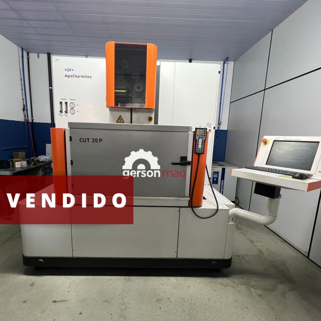 ELETROEROSÃO A FIO AGIE CHARMILLES CUT20P – ANO 2010 – MUITO CONSERVADA